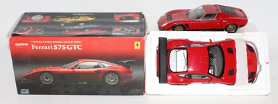 Lot 2207 - Kyosho model cars x 2 as follows: 1:18 scale...