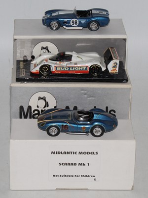 Lot 2009 - A Marsh Models and Midlantic Models 1/43 scale...