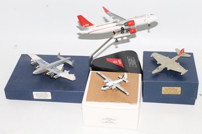 Lot 2257 - 4 various boxed 1/200th scale plastic and...