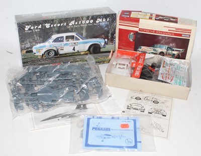 Lot 1017 - Group of 4 kits as follows, Ford RS1600 Rally...