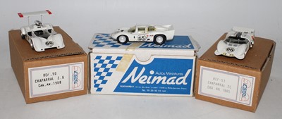 Lot 2002 - An Esdo Models and Neimad 1/43 scale white...