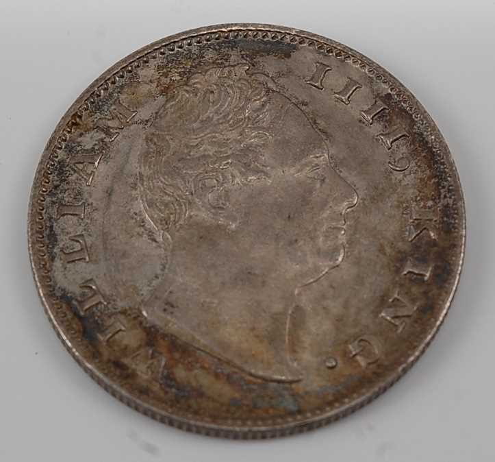 Lot 2108 - East India Company, 1835 one rupee, William...