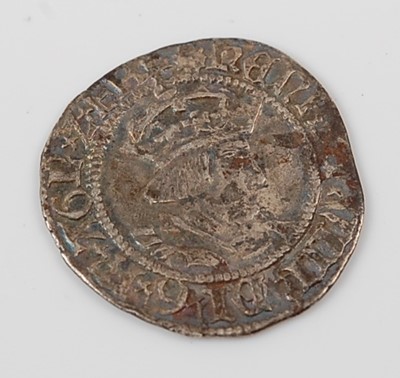 Lot 2089 - England, Henry VIII half groat, second coinage...