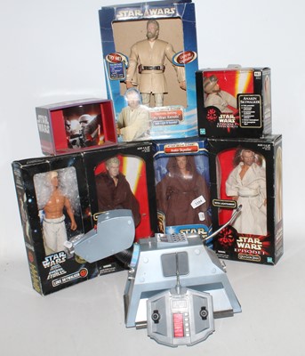 Lot 2502 - A group of largely Star Wars dolls and figures...