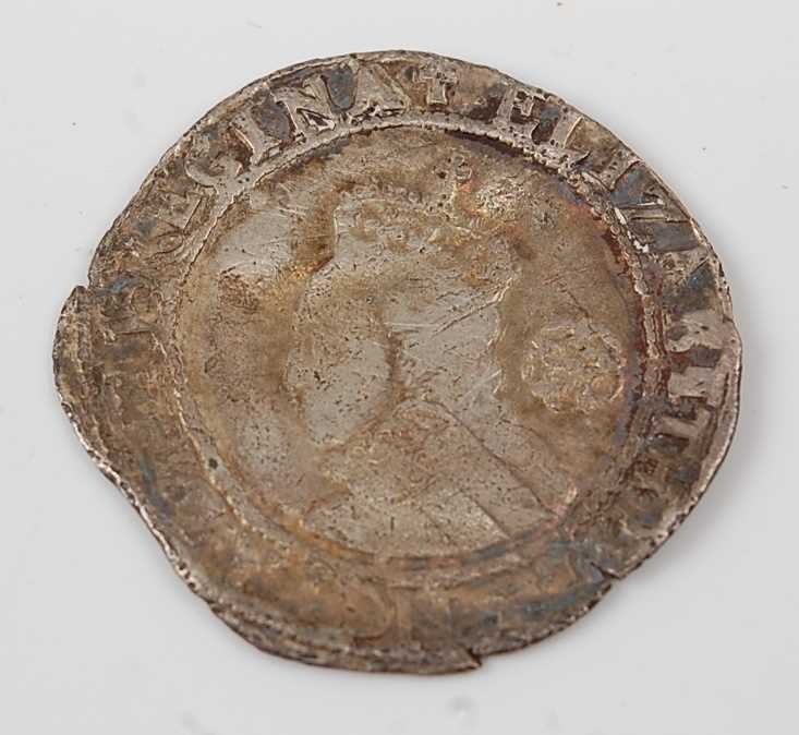 Lot 2090 - England, 1580 sixpence, Elizabeth I bust left...