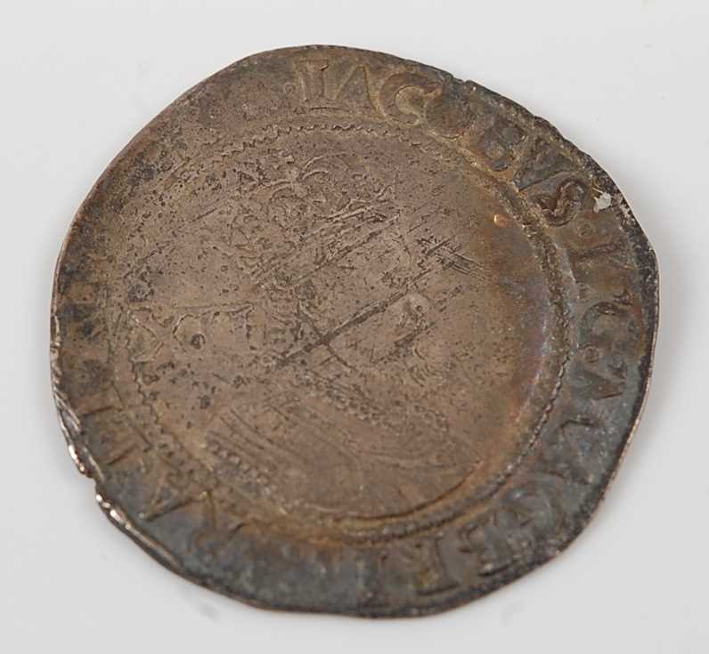 Lot 2091 - England, James I (1603-1625) shilling, second...