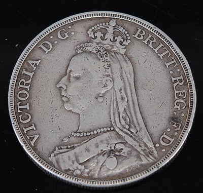 Lot 2092 - Great Britain, 1889 crown, Victoria jubilee...