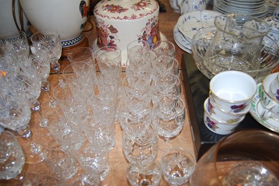 Lot 91 - An extensive collection of crystal glassware...