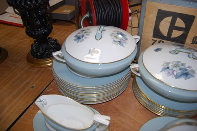 Lot 109 - A Royal Worcester 8-place setting tea and...