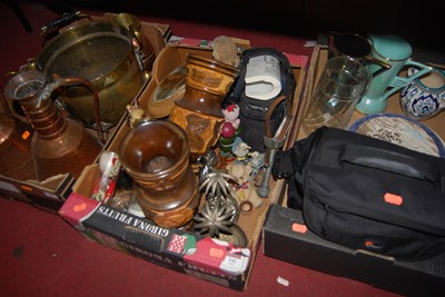 Lot 142 - Two boxes of miscellaneous items, to include...
