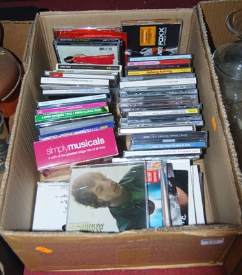 Lot 145 - A box of miscellaneous CDs, to include Jimmy...