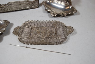 Lot 283 - A mid to late 20th century Maltese silver...