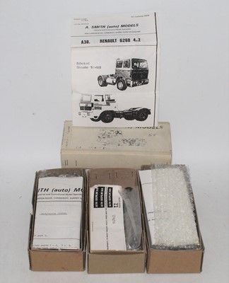 Lot 1927 - Four various boxed white metal approx 1/48...