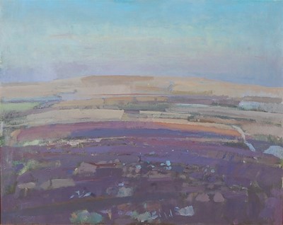 Lot 280 - Fred Cuming RA (b.1930) - The landscape, oil...