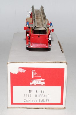 Lot 1943 - An MVI Mini Vehicle Incendies 1/50 scale kit...
