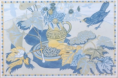 Lot 294 - Richard Bawden (b.1936) - Stealing grapes,...