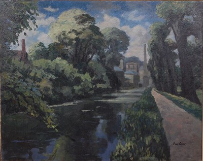 Lot 286 - Paul Earee (1888-1968) - The mill from the...