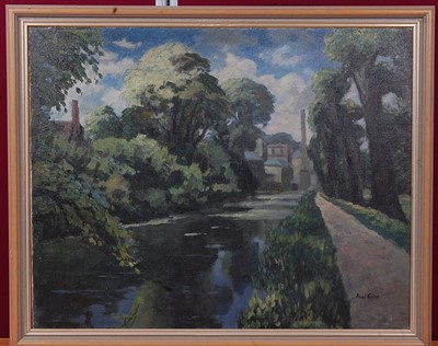 Lot 286 - Paul Earee (1888-1968) - The mill from the...
