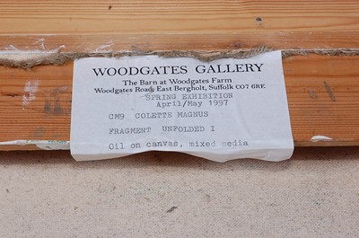 Lot 319 - Colette Magnus - Fragment unfolded I, mixed...