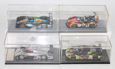 Lot 1997 - Four various plastic cased 1/43 scale resin...