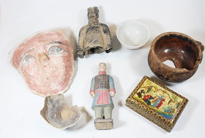 Lot 49 - A collection of various eastern items to...