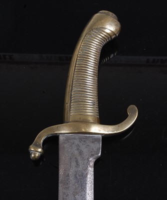 Lot 2253 - A 19th century Prussian Artillery short sword,...