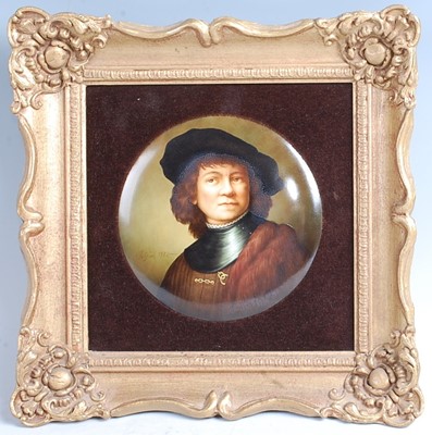 Lot 1085 - Alan R Telford - Head and shoulders portrait...