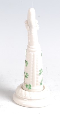 Lot 203 - A second period Belleek Harp, decorated with...