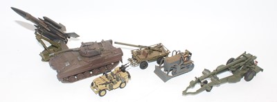 Lot 1969 - Six plastic resin and white metal kit built...