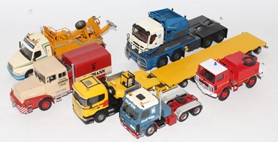 Lot 1912 - Six various 1/50 and 1/48 scale diecast and...