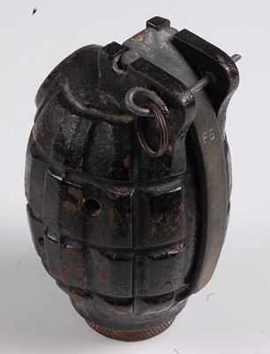 Lot 2345 - A deactivated Mills No. 36 Mk II hand grenade,...