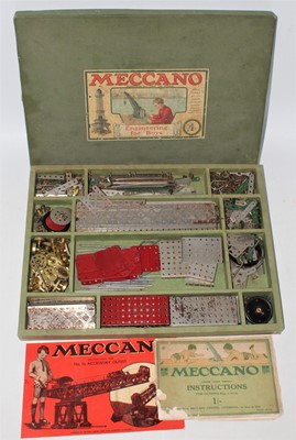 Lot 803 - Meccano set 1 Engineering for boys in very...