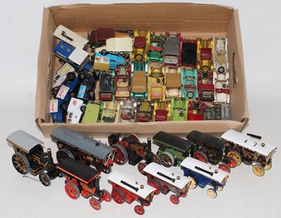 Lot 1608 - Group of Corgi Traction Engines, near mint but...