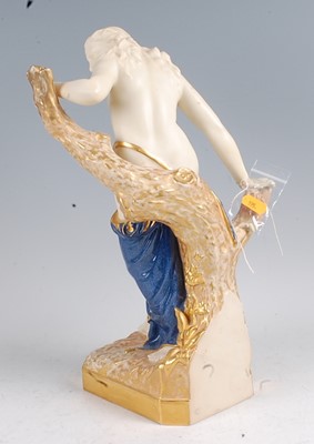 Lot 1036 - A Royal Worcester porcelain figure 'Bather...