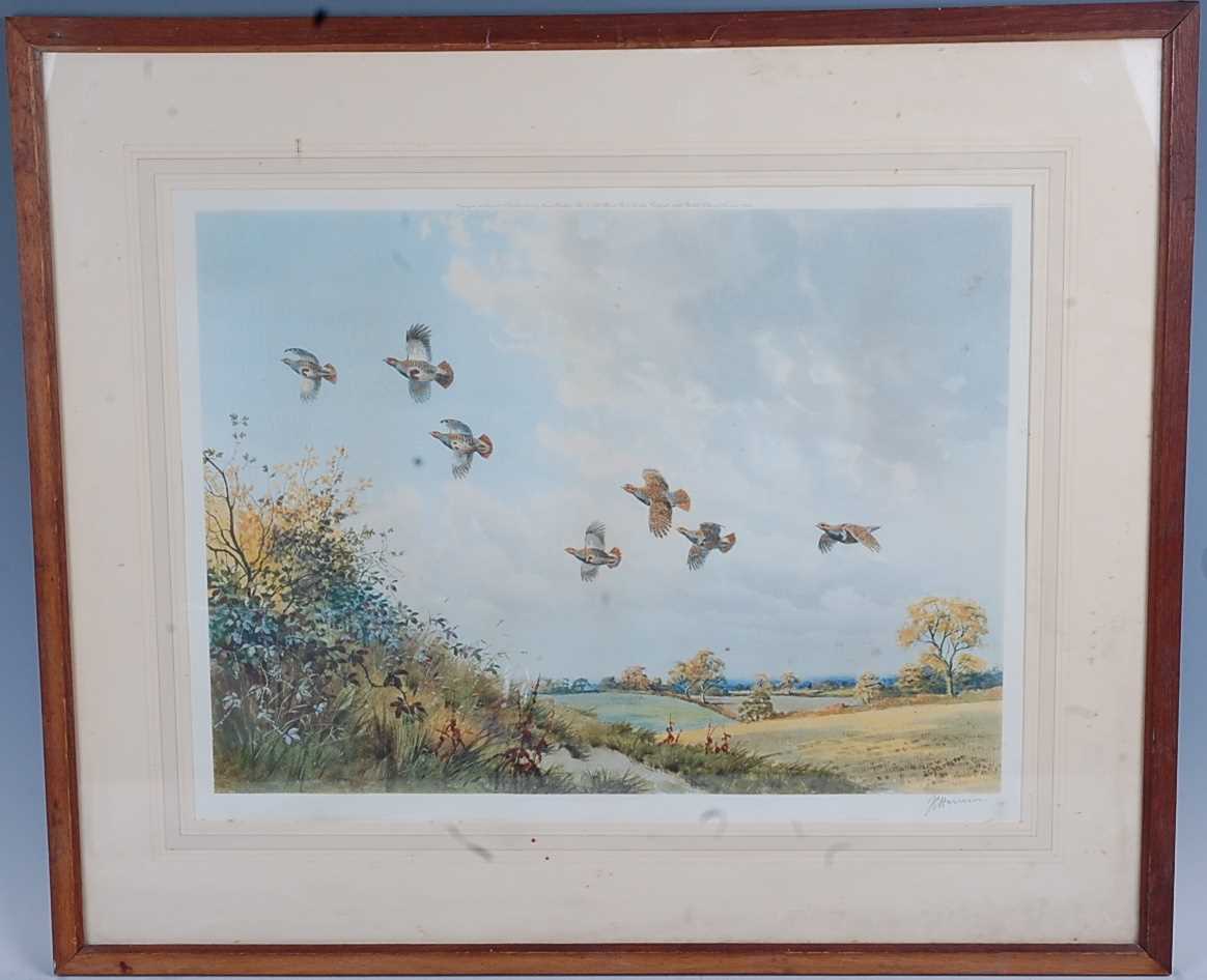 Lot 2586 - John Cyril Harrison, (1898-1985), Partridges...