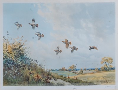 Lot 2586 - John Cyril Harrison, (1898-1985), Partridges...