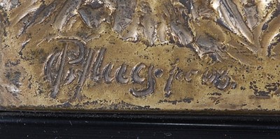Lot 2607 - Oskar Pflug, (German 1858-1937), a pair of...