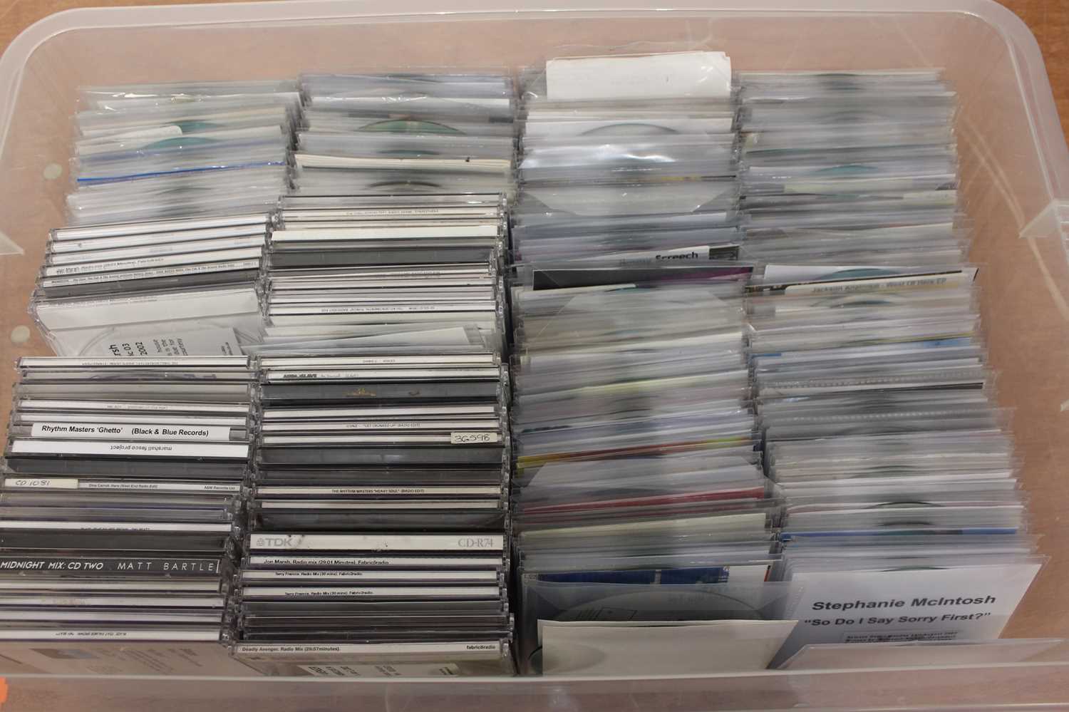 Lot 614 - A large collection of CDs, mostly being...