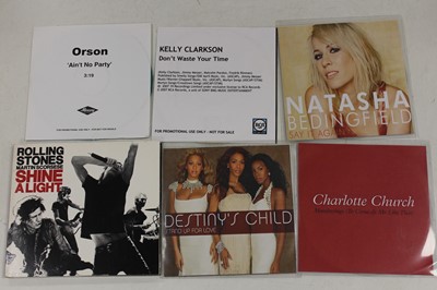 Lot 590 - A collection of assorted promotional CD...