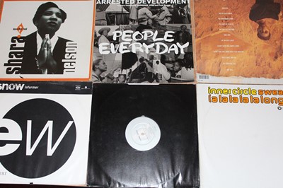 Lot 587 - A large collection of assorted 12" vinyl,...