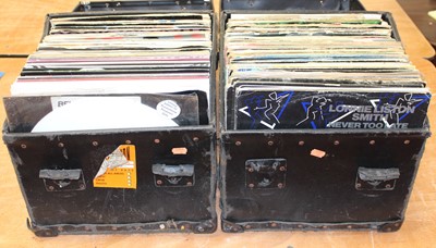 Lot 635 - A large collection of assorted 12" vinyl,...