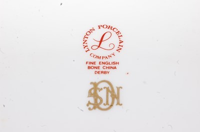 Lot 1072 - A Lynton Porcelain Company cabinet plate, the...