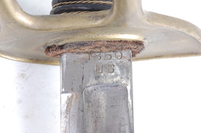 Lot 36 - * An 1860 pattern U.S. Cavalry sabre, the 89cm...