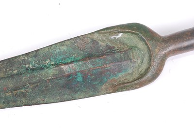 Lot 47 - * A Chinese bronze short sword (Jian) in the...