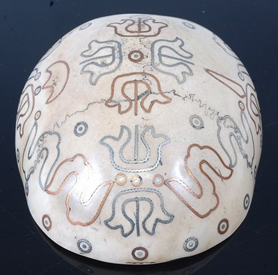 Lot 311 - * A Tibetan Kapala ceremonial skull cup, the...