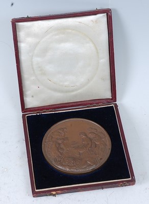 Lot 2008 - London Exhibition 1862, prize medal in bronze,...