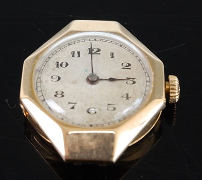 Lot 1240 - A 15ct yellow gold lady's Rolex manual wind...
