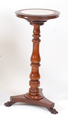 Lot 1470 - A late Regency mahogany jardinière stand,...