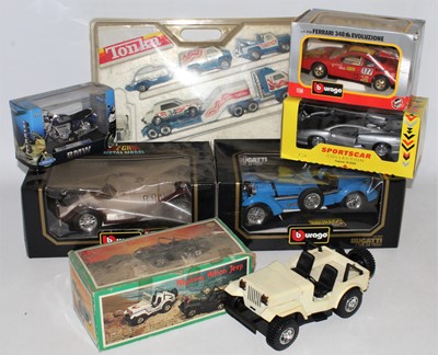 Lot 2277 - Group lot of 7 items including Tonka gift set...