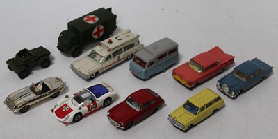 Lot 1209 - Corgi/Dinky small group of models, includes a...